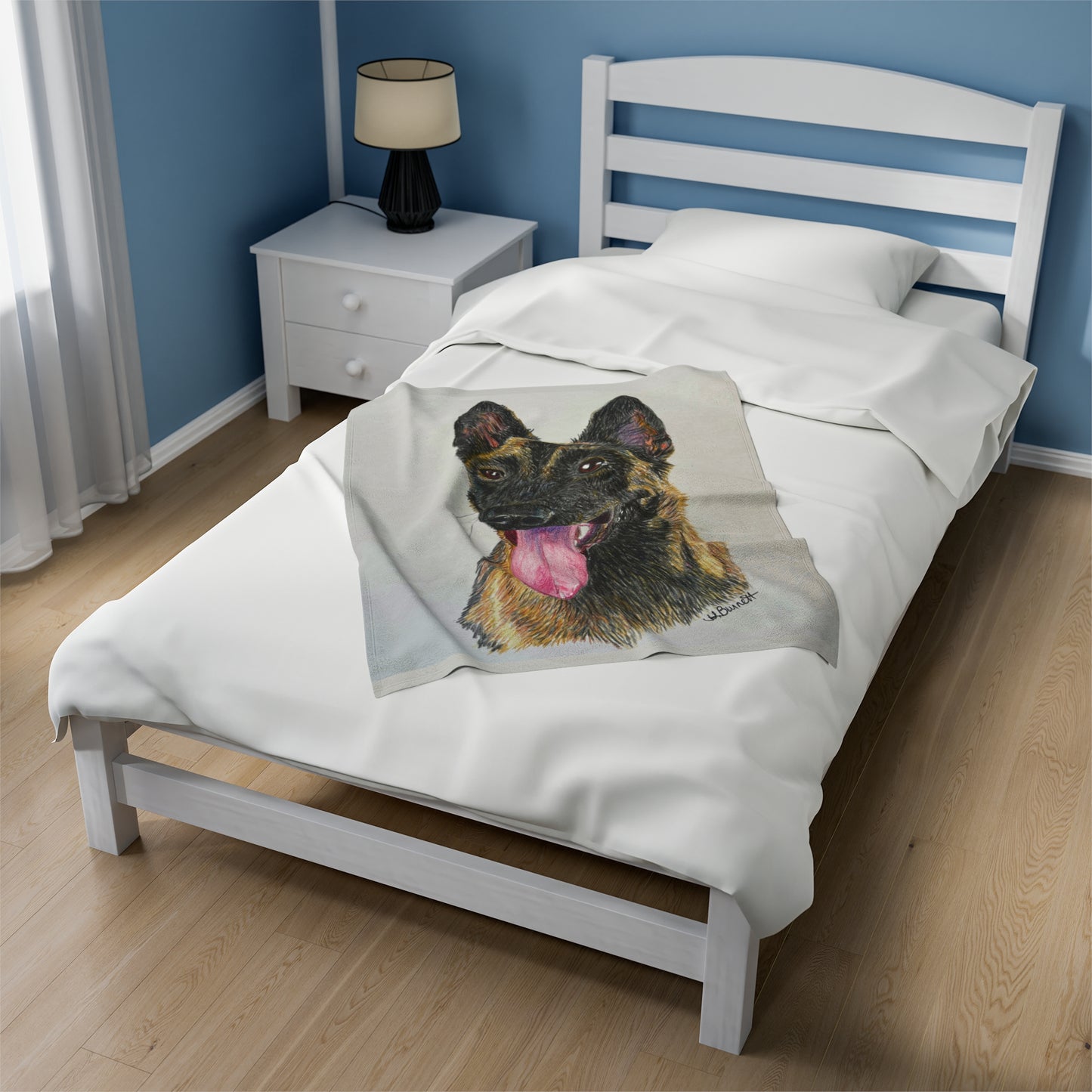 Renegade Velveteen Plush Blanket - Art by the Author