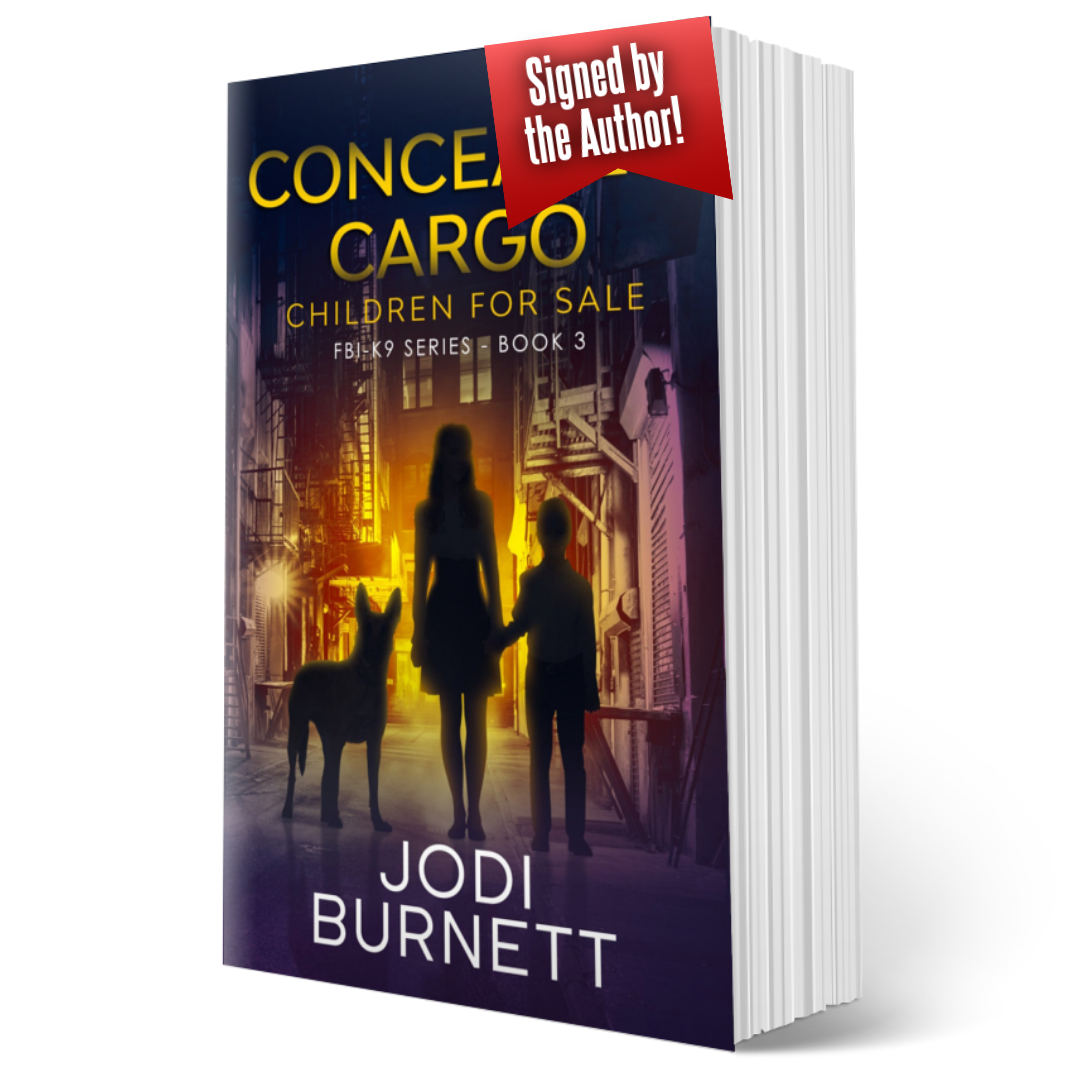 Concealed Cargo ~ FBI K9 Series - Book 3 - Signed Paperback